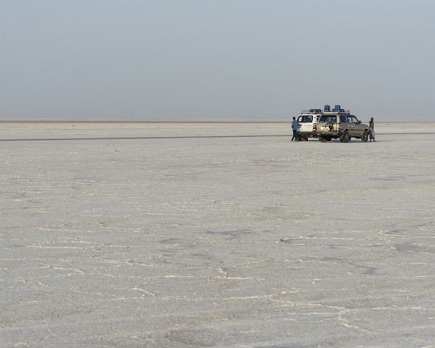 sm1gva_ET_cx3531_g Salt desert, Danakil Depression, situated more than 100 meter below sea level, Afar Triangle, Ethiopia