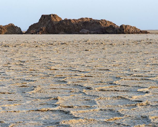 sm1gva_ET_cx3683_g Salt desert, Danakil Depression, situated more than 100 meter below sea level, Afar Triangle, Ethiopia