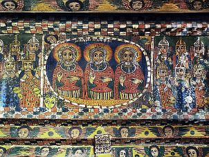 Paintings of the rock-hewn churches of Gheralta