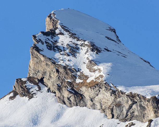 smGVA_MSC_c4s7667_g Peak of Pointe de Chemo seen from Ovronnaz, Bernese Alps, Valais, Switzerland